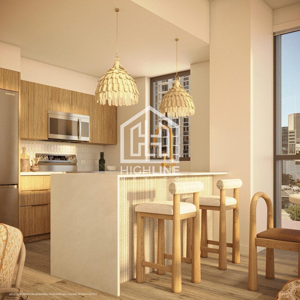 1-BEDROOM APARTMENT FOR SALE IN MIAMI WITH A RESTAURANT, LOBBY, MEDIA ROOM, AND PILATES STUDIO