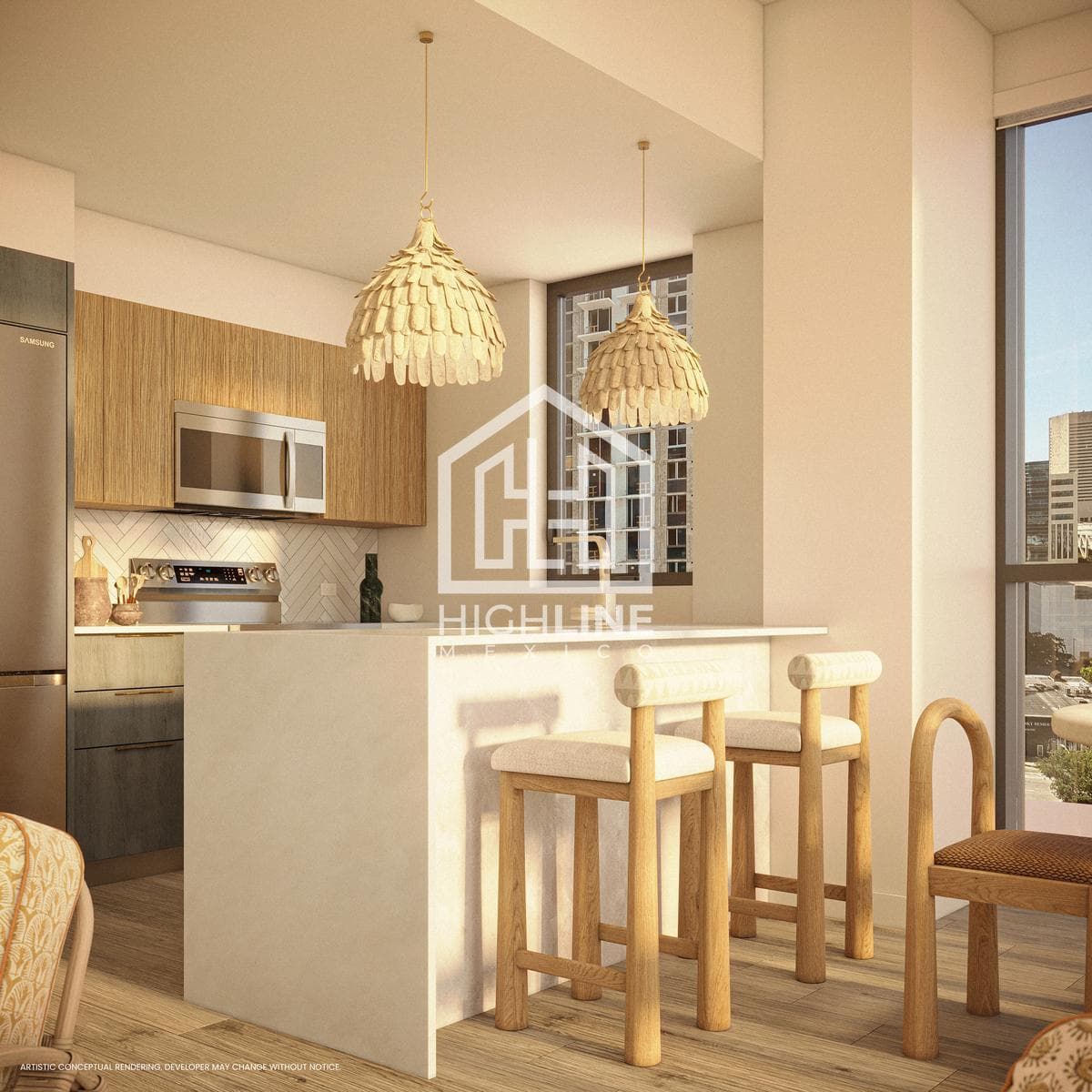 1-BEDROOM APARTMENT FOR SALE IN MIAMI WITH A RESTAURANT, LOBBY, MEDIA ROOM, AND PILATES STUDIO