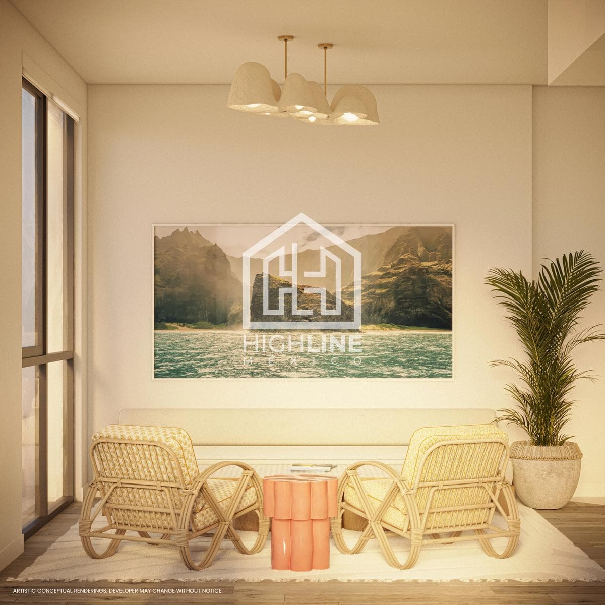 1-BEDROOM APARTMENT FOR SALE IN MIAMI WITH A RESTAURANT, LOBBY, MEDIA ROOM, AND PILATES STUDIO