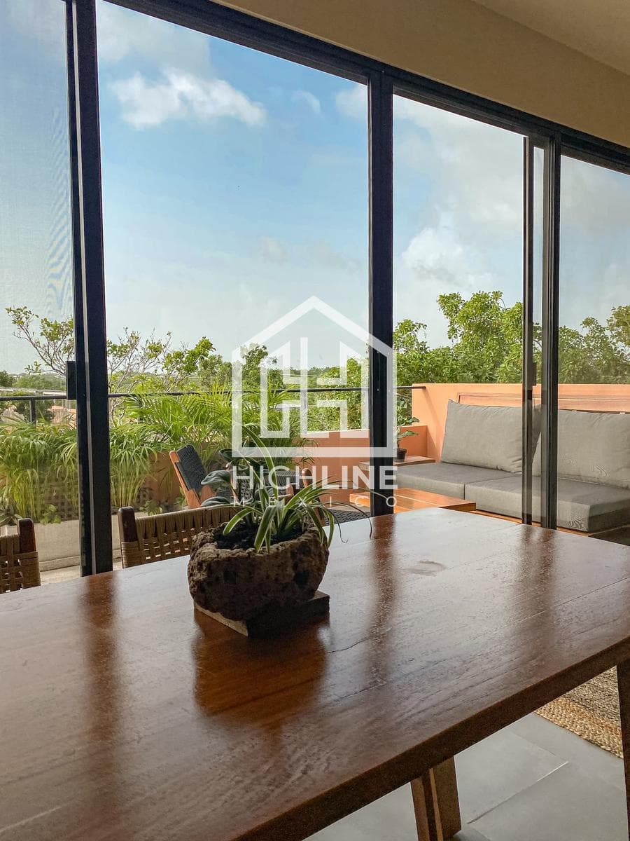 APARTMENT FOR SALE IN TULUM, 10 MINUTES FROM THE BEACH