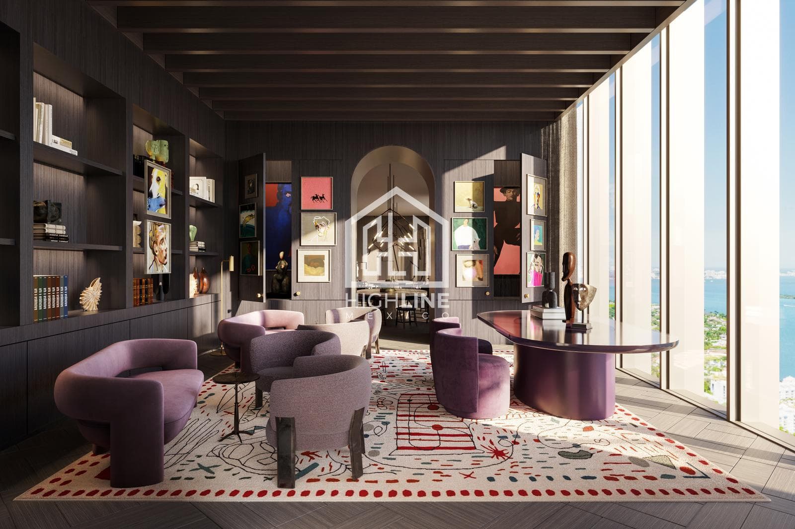 APARTMENT FOR SALE IN MIAMI: 1 BEDROOM WITH A PODCAST RECORDING STUDIO, BUSINESS LOUNGE, AND COWORKING SPACE WITH CONFERENCE ROOMS
