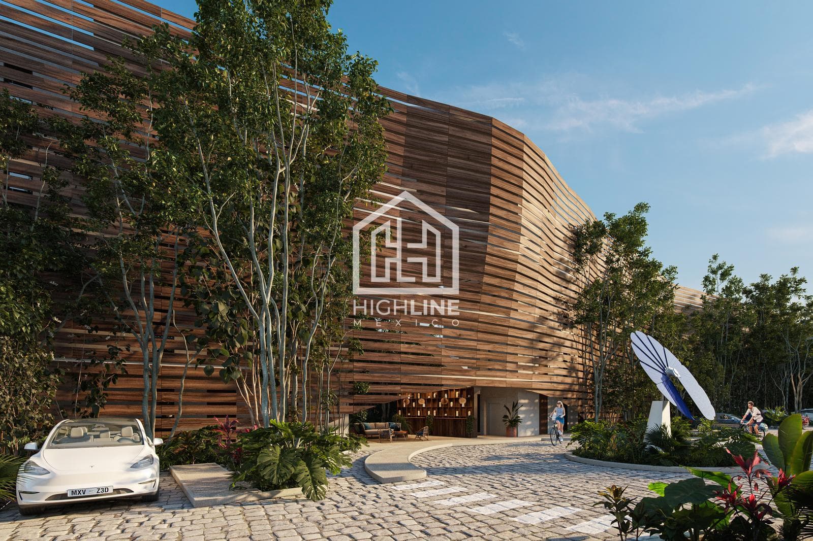 APARTMENT FOR SALE IN TULUM: 1 BEDROOM WITH PORCH, ART WALK