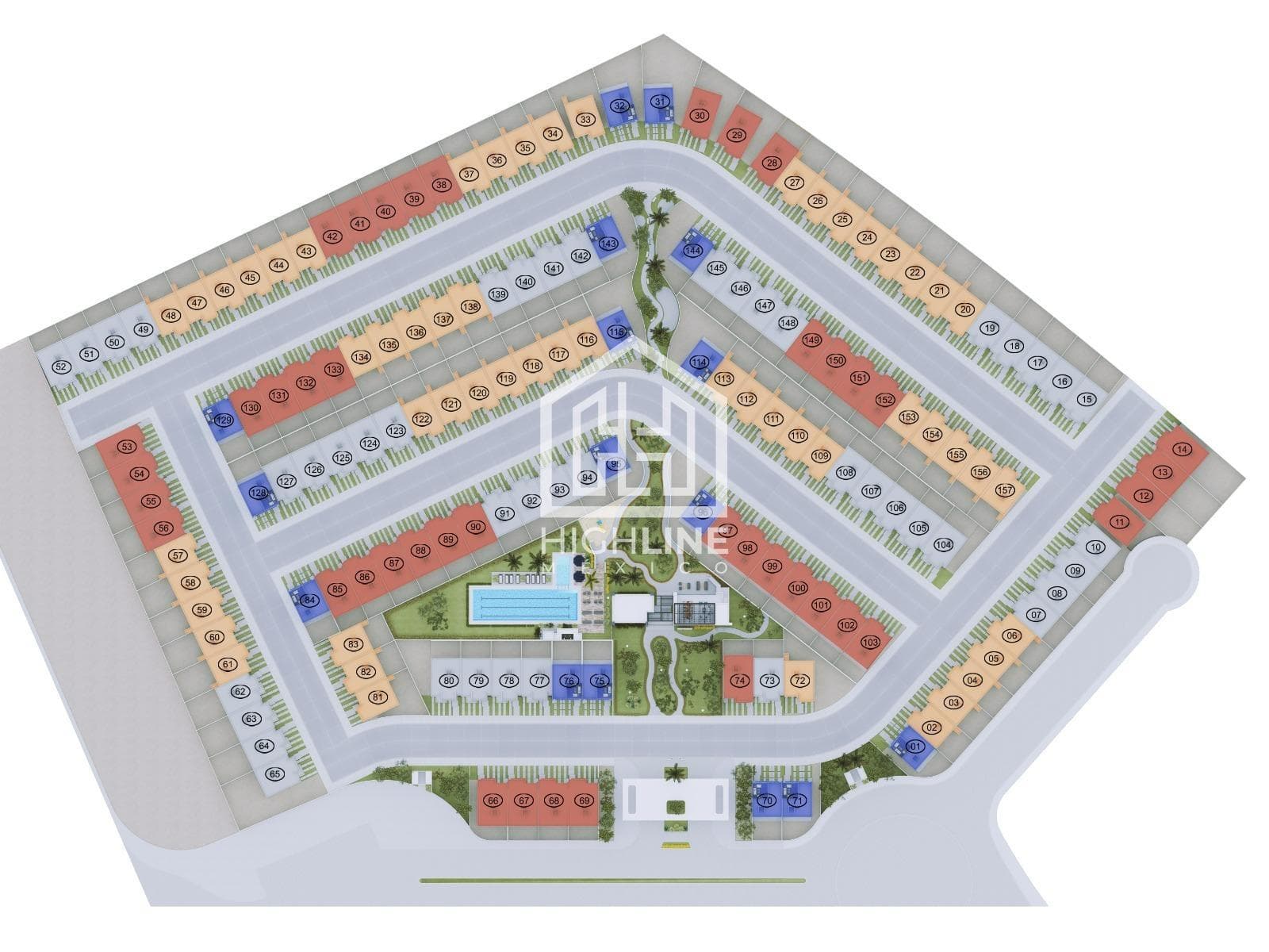 House for sale in Cancun, Huayacan Avenue.