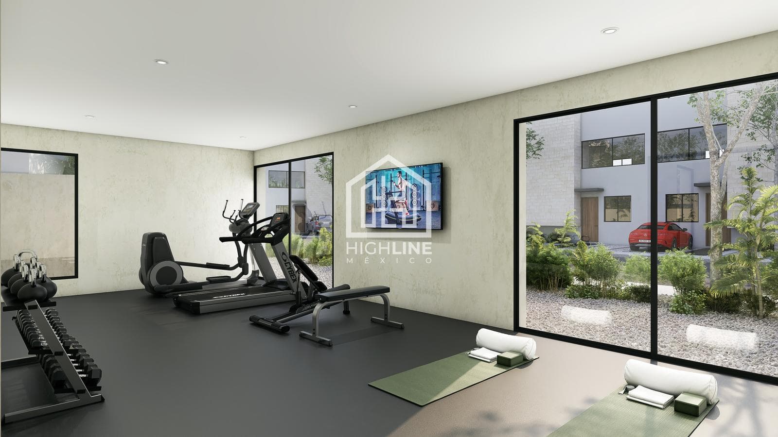3-Bedroom House for Sale in Playa del Carmen with a Rooftop and Private Pool