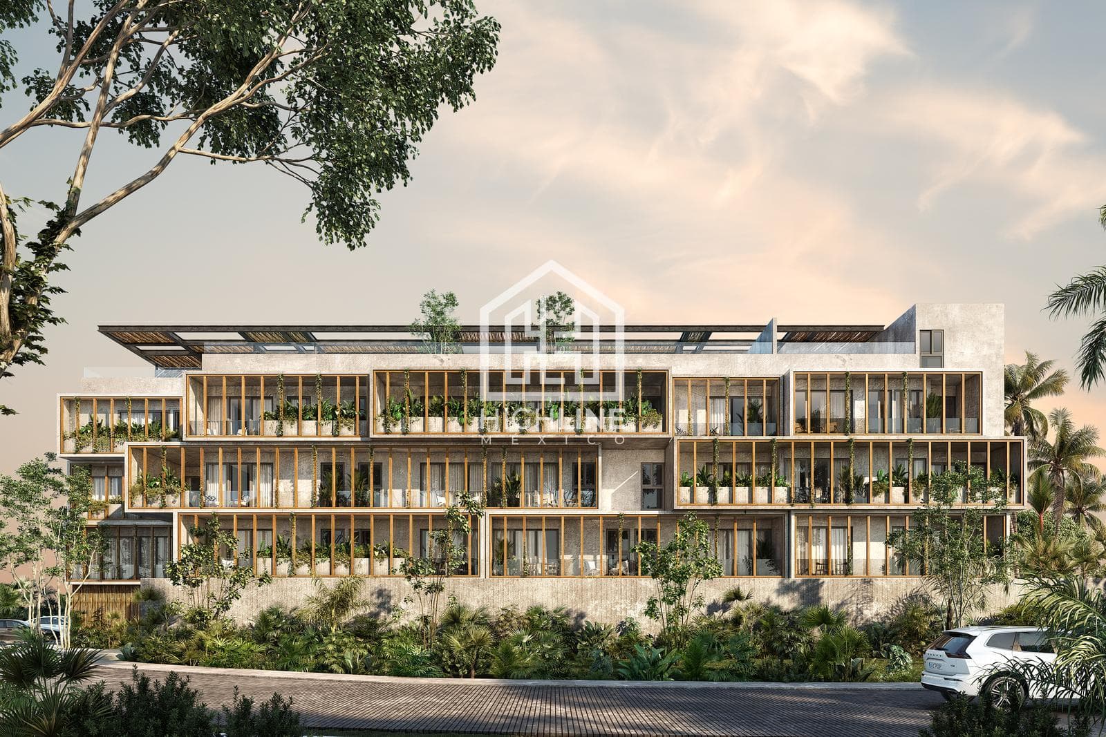 2-BEDROOM APARTMENT FOR SALE IN TULUM WITH SKY BAR AND SPA
