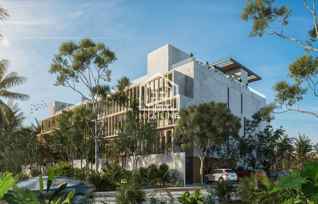 2-BEDROOM APARTMENT FOR SALE IN TULUM WITH SKY BAR AND SPA