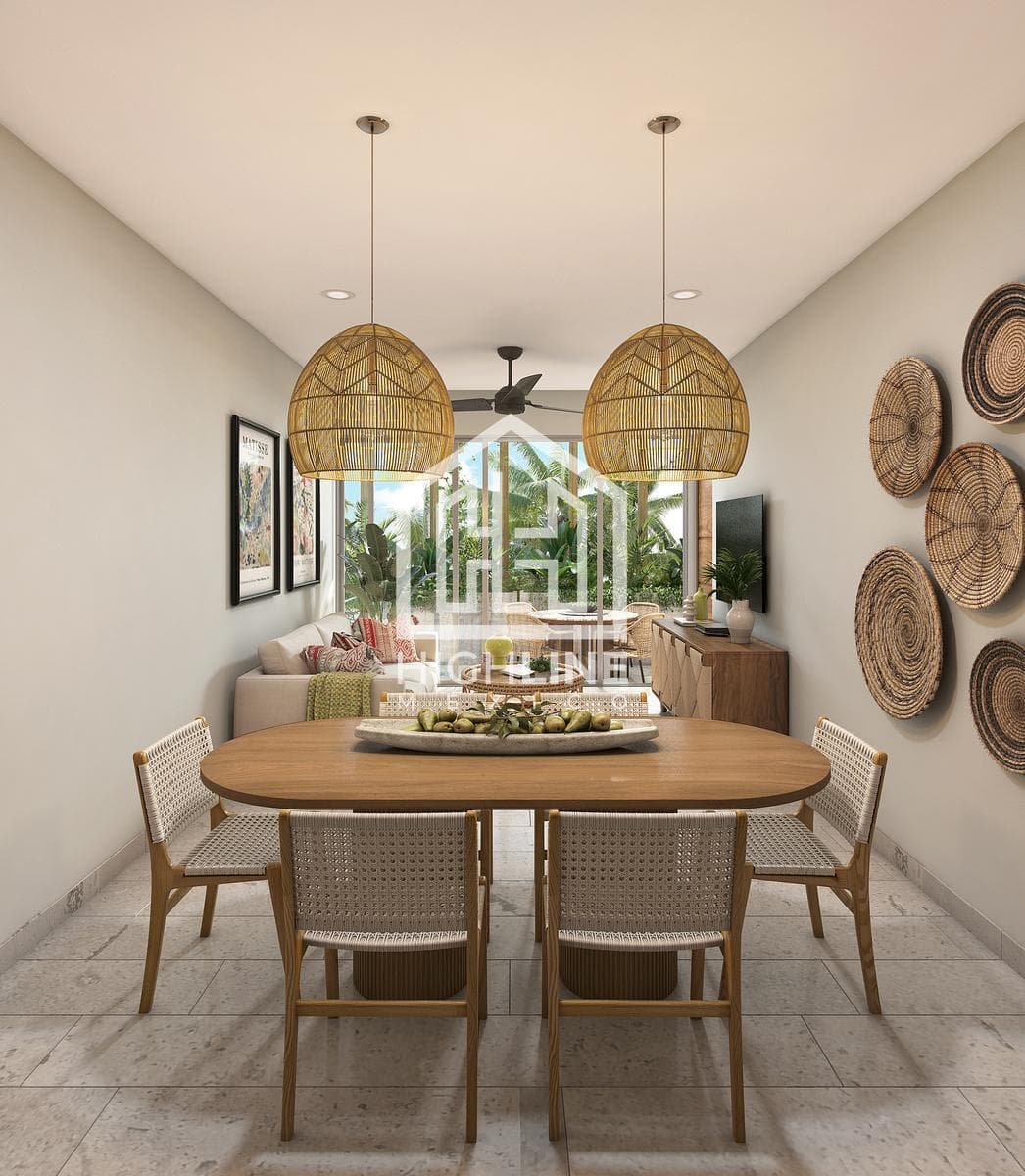 2-BEDROOM APARTMENT FOR SALE IN TULUM WITH SKY BAR AND SPA