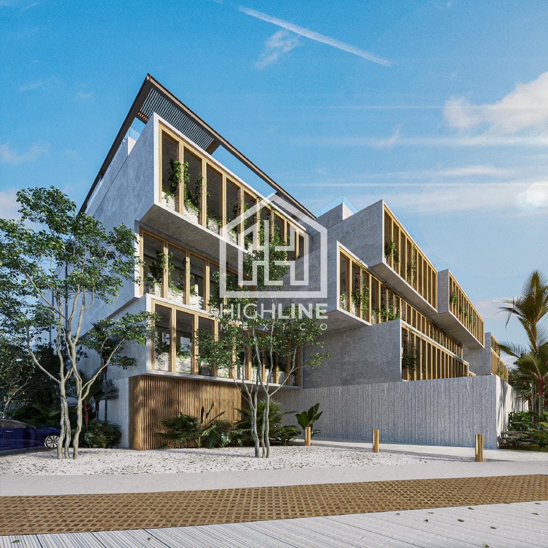 2-BEDROOM APARTMENT FOR SALE IN TULUM WITH SKY BAR AND SPA