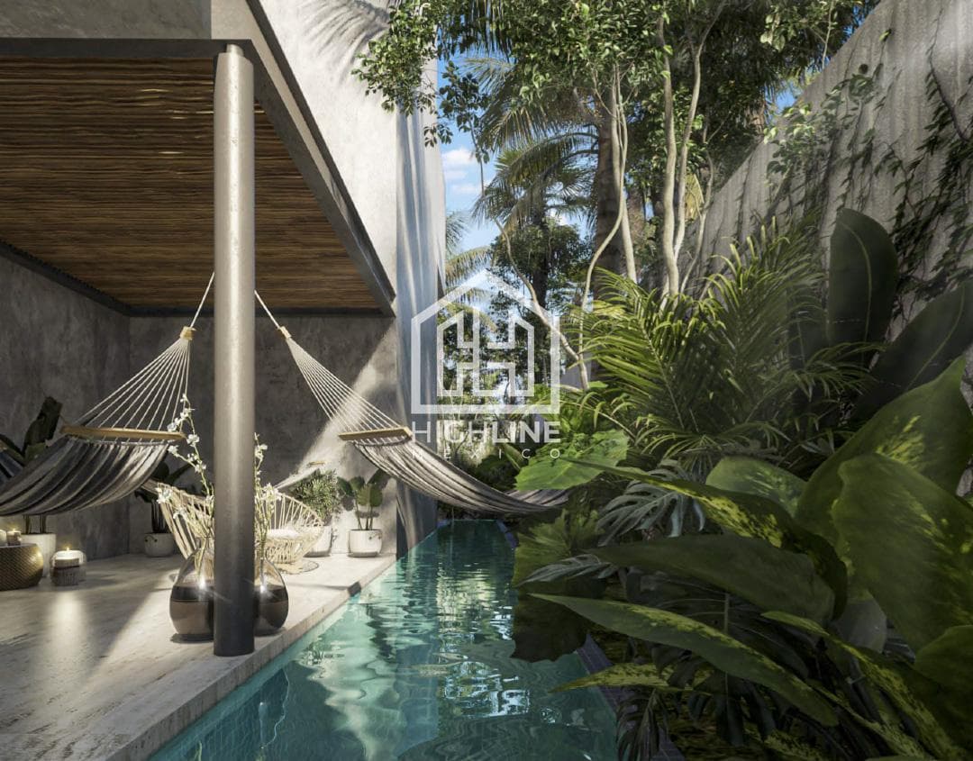 2-BEDROOM APARTMENT FOR SALE IN TULUM WITH SKY BAR AND SPA