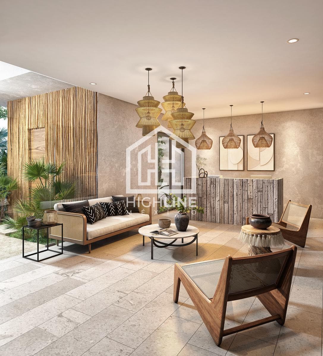 2-BEDROOM APARTMENT FOR SALE IN TULUM WITH SKY BAR AND SPA