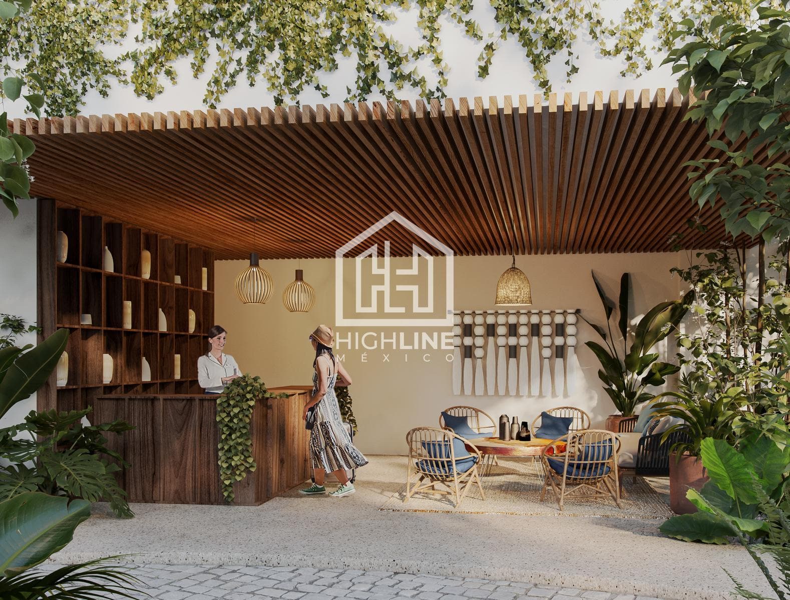 APARTMENT FOR SALE IN TULUM: 1 BEDROOM WITH A CENOTE AND A FITNESS AREA