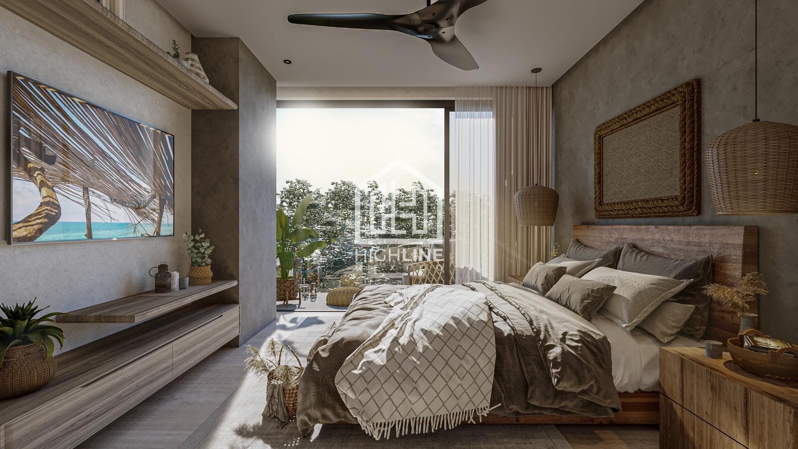 APARTMENT FOR SALE IN TULUM: 1 BEDROOM WITH A CENOTE AND A FITNESS AREA