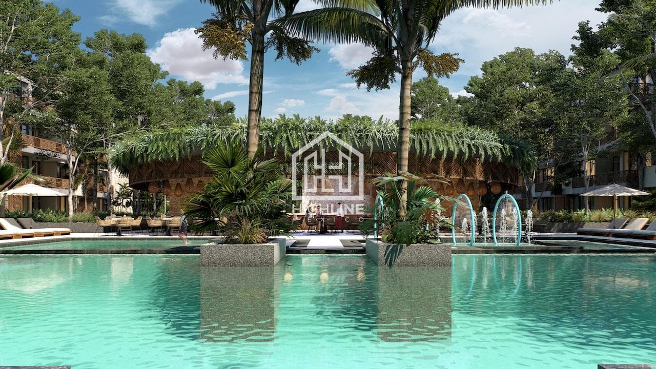 SUITE FOR SALE IN TULUM WITH POOL, GYM, AND YOGA AREA—PET-FRIENDLY