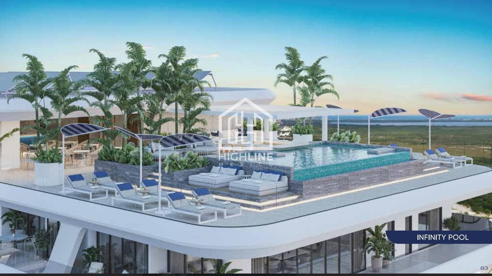 2-Bedroom Apartment in Cancún with 50 Amenities, High Resale Value, View of Nichupté Lagoon