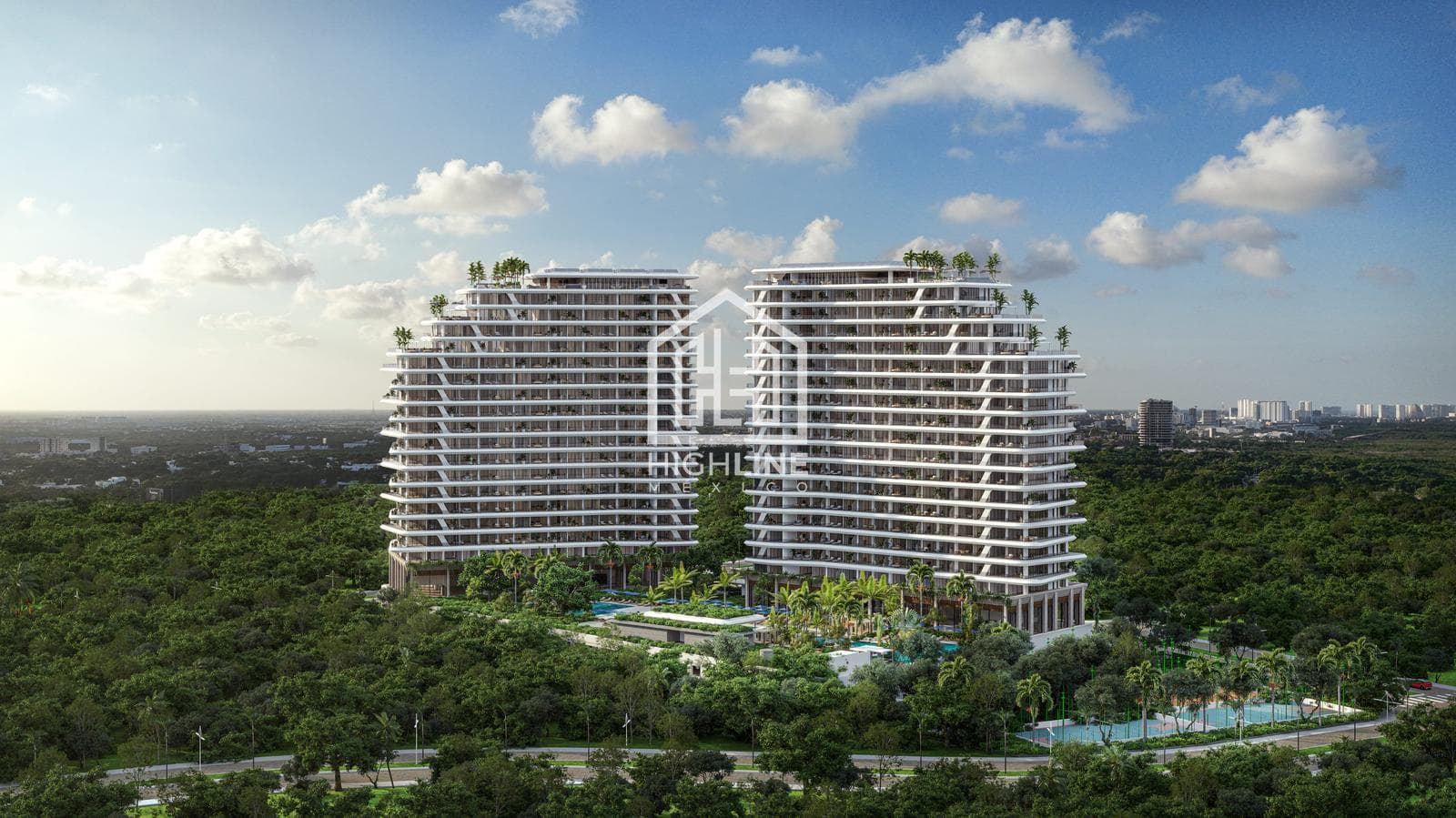 2-Bedroom Apartment in Cancún with 50 Amenities, High Resale Value, View of Nichupté Lagoon