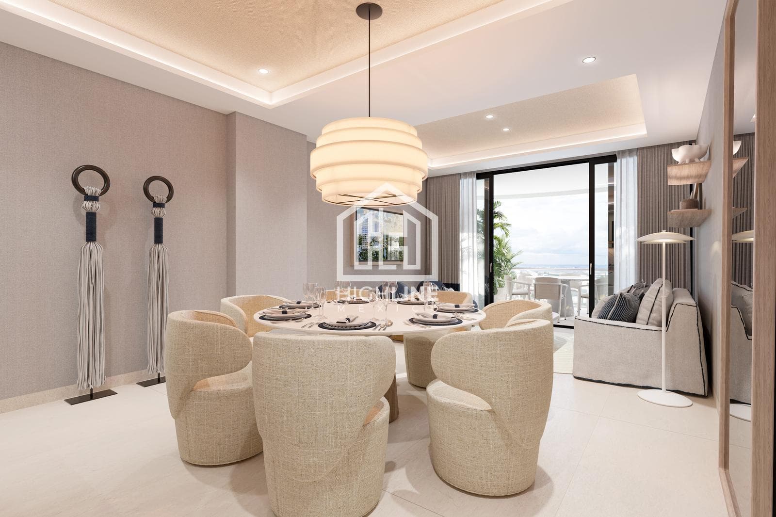 2-Bedroom Apartment in Cancún with 50 Amenities, High Resale Value, View of Nichupté Lagoon