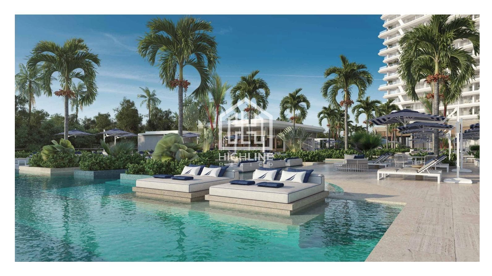 2-Bedroom Apartment in Cancún with 50 Amenities, High Resale Value, View of Nichupté Lagoon