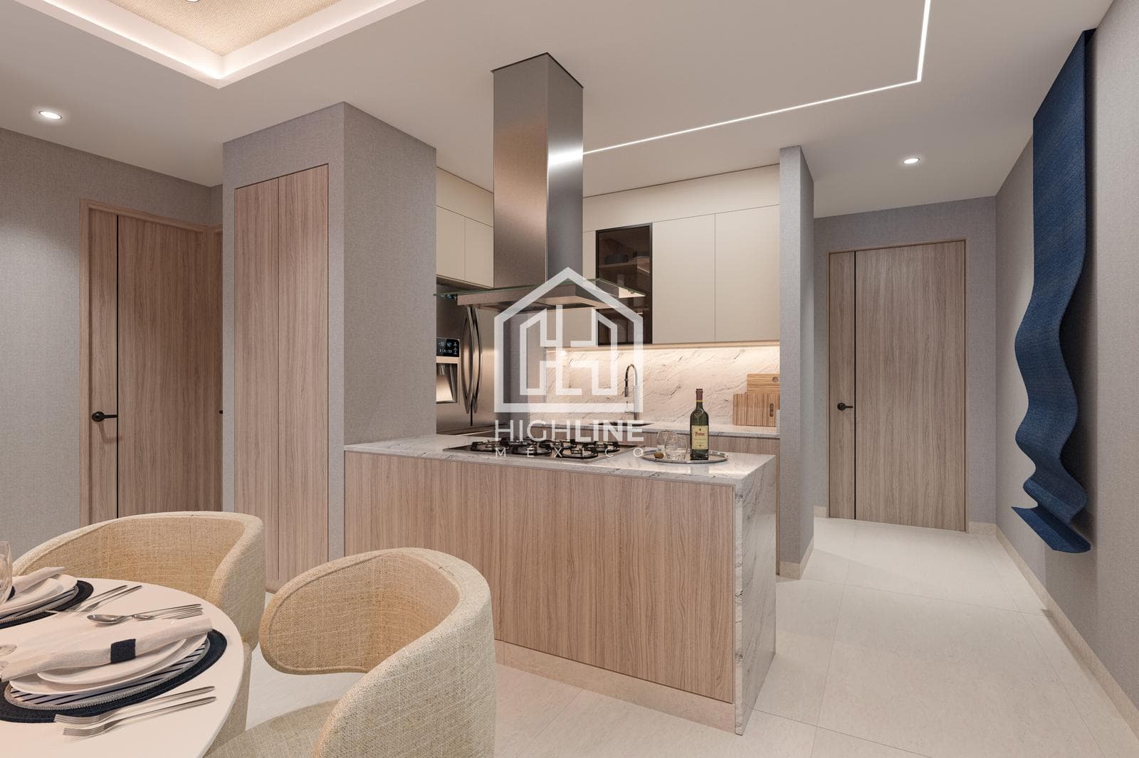 2-Bedroom Condo for Sale in Cancún with 50 Amenities, 20 Minutes from the Beach