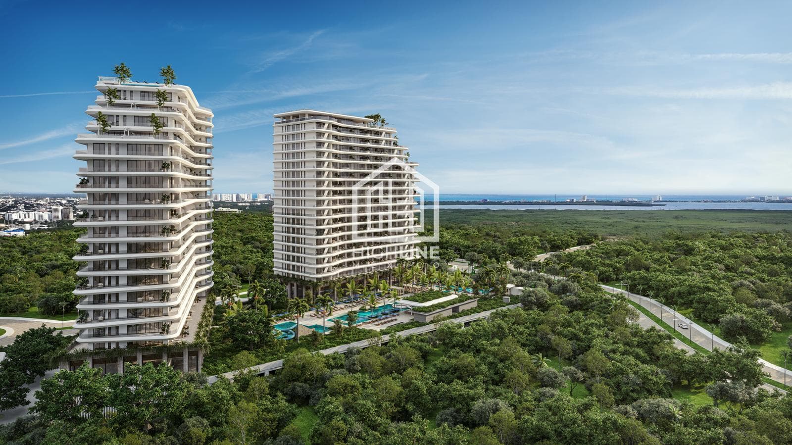 2-Bedroom Condo for Sale in Cancún with 50 Amenities, 20 Minutes from the Beach