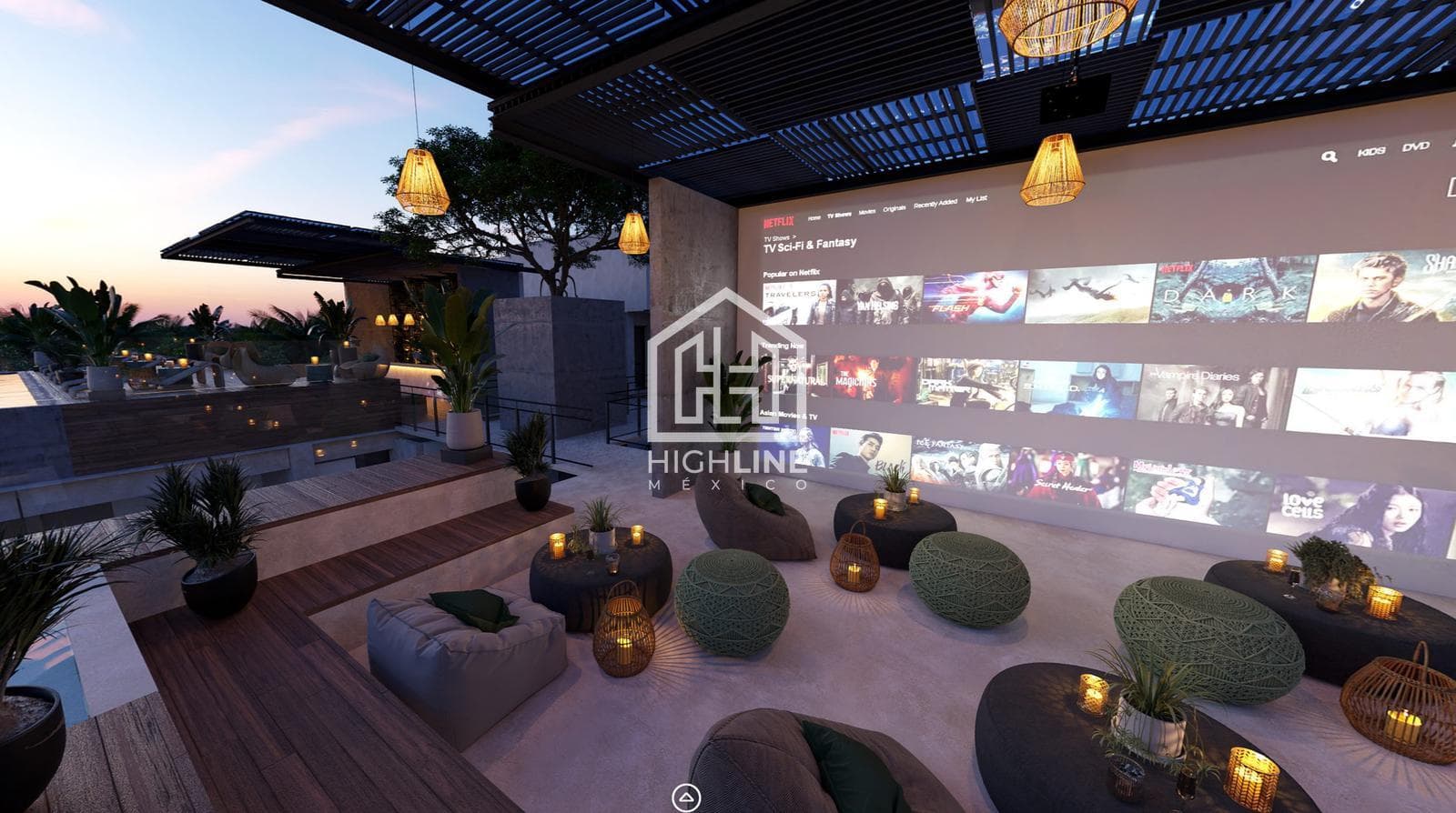 Apartment APARTMENT FOR SALE IN CANCUN: 2 BEDROOMS WITH BARBECUE AREA, POOL, AND PADEL COURT
