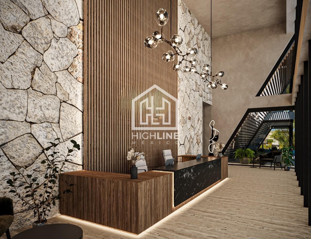 APARTMENT FOR SALE IN CANCUN: 2 BEDROOMS WITH AN OPEN-CONCEPT MOVIE THEATER, COWORKING SPACE, AND GYM, LOCATED IN AN AREA WITH HIGH APPRECIATION POTENTIAL