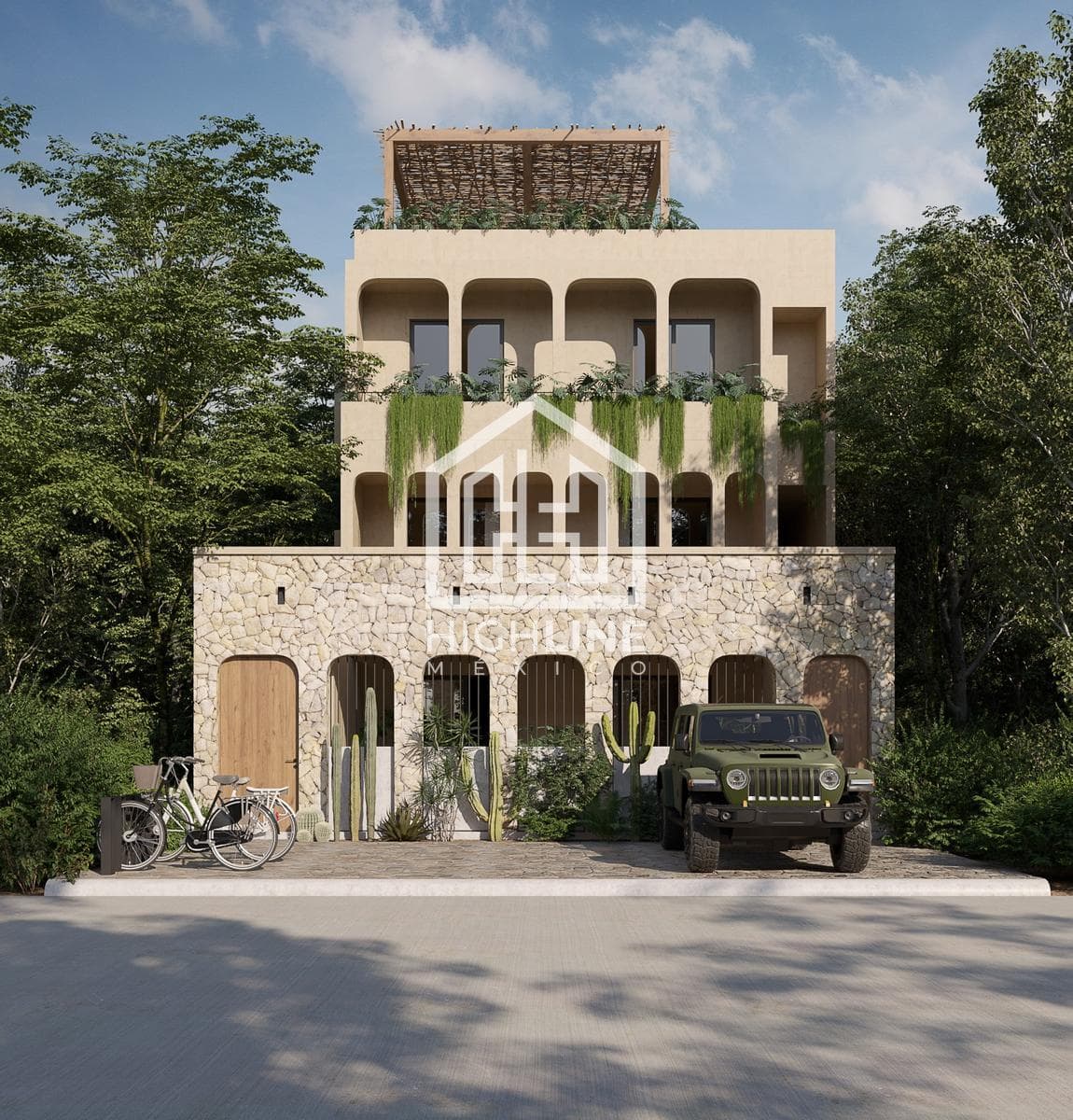 APARTMENT FOR SALE IN TULUM: 2 BEDROOMS, LOCATED IN AN AREA WITH HIGH APPRECIATION POTENTIAL