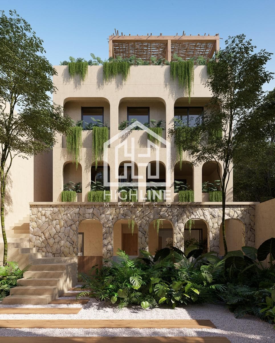 APARTMENT FOR SALE IN TULUM: 2 BEDROOMS, LOCATED IN AN AREA WITH HIGH APPRECIATION POTENTIAL