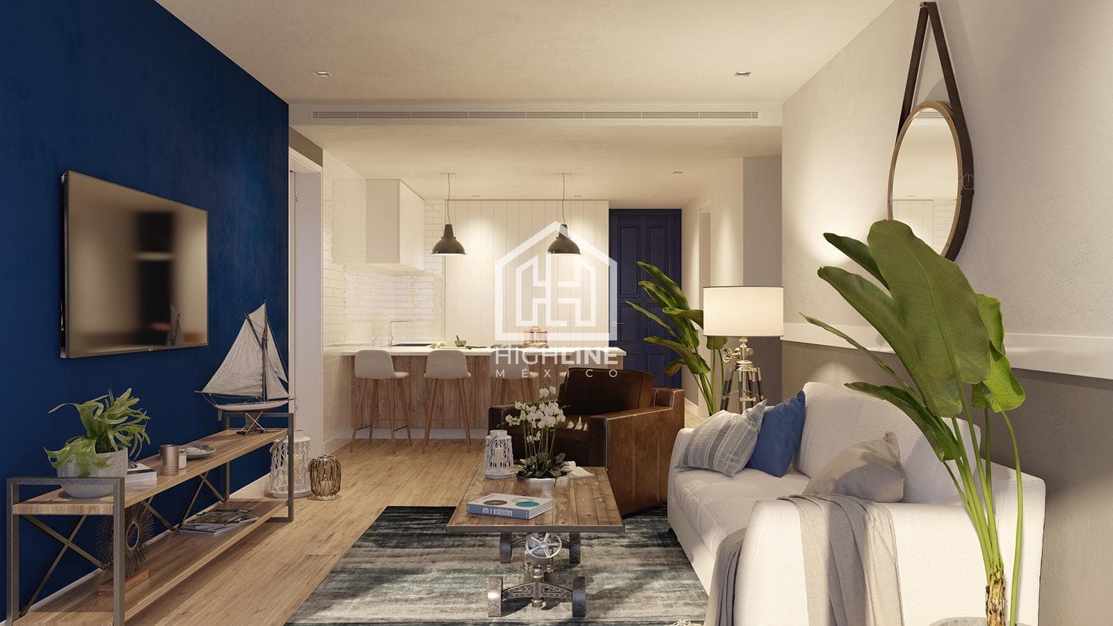 2-Bedroom Penthouse with Access to the Marina and Yacht Club
