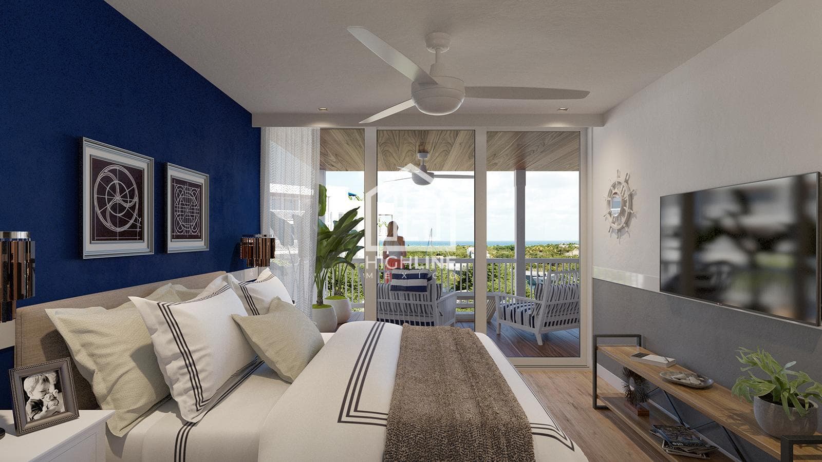 2-Bedroom Penthouse with Access to the Marina and Yacht Club