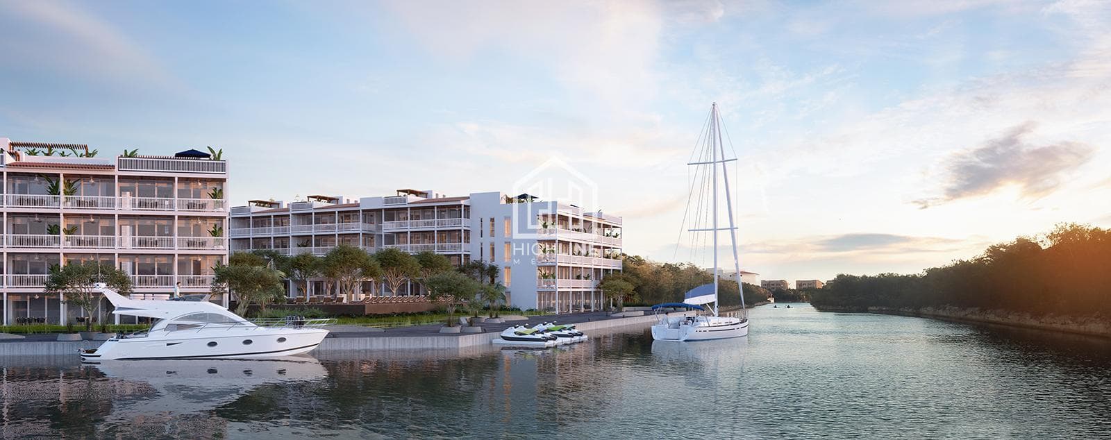2-Bedroom Penthouse with Access to the Marina and Yacht Club