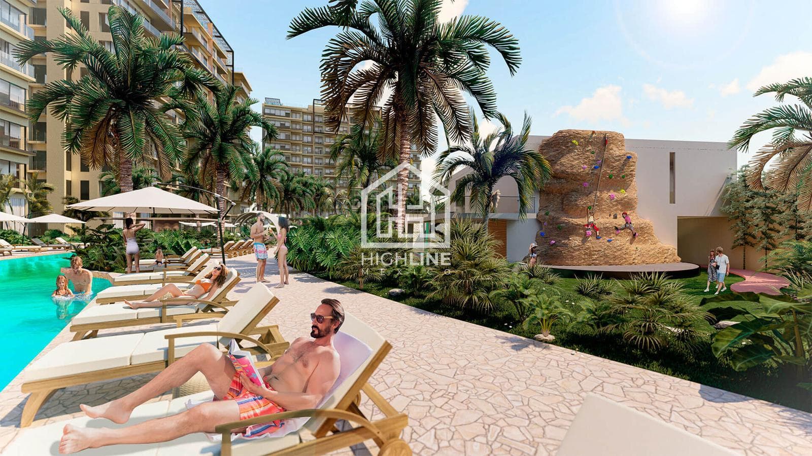 1-Bedroom Apartment in Cancún, LIMITED OFFER, Gym, Spa, Pet-Friendly
