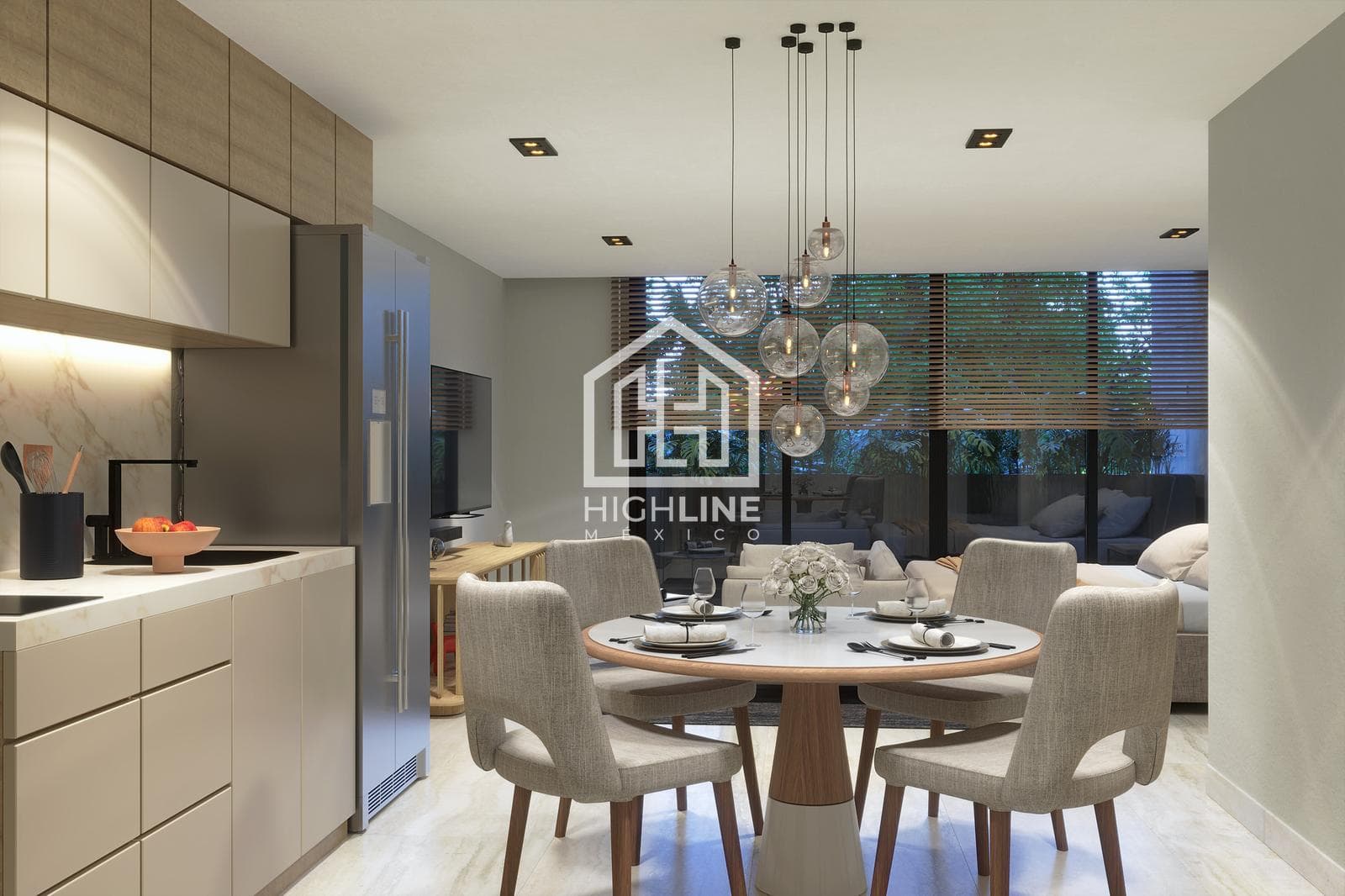 2-BEDROOM APARTMENT | PLAYA DEL CARMEN | HIGH CAPITAL GAINS AND ROI | WITH A POOL
