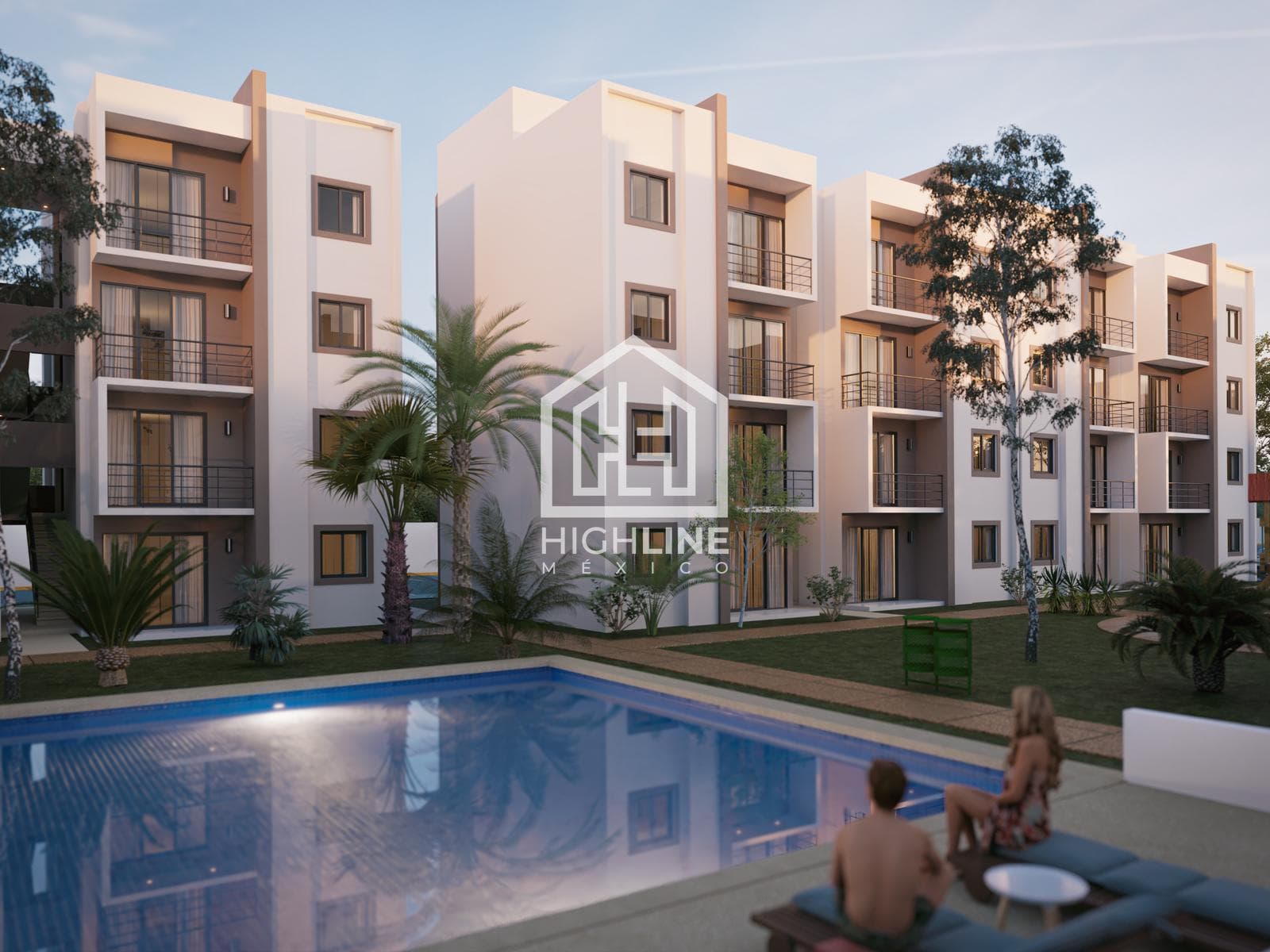 3-BEDROOM APARTMENT IN CANCÚN - HUAYACAN | READY FOR IMMEDIATE OCCUPANCY | WITH A PADDLE TENNIS COURT