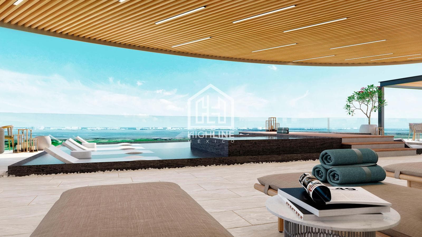 Penthouse for Sale in Cancún: 3 Bedrooms, Private Pool, and Panoramic View of Nichupte Lagoon
