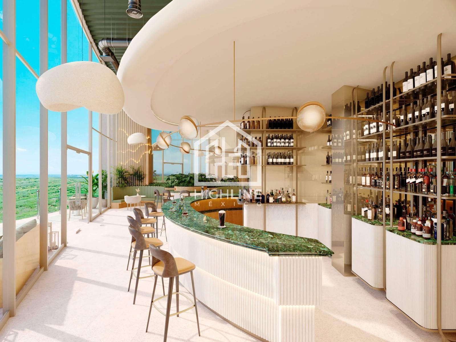 Penthouse for Sale in Cancún: 3 Bedrooms, Private Pool, and Panoramic View of Nichupte Lagoon