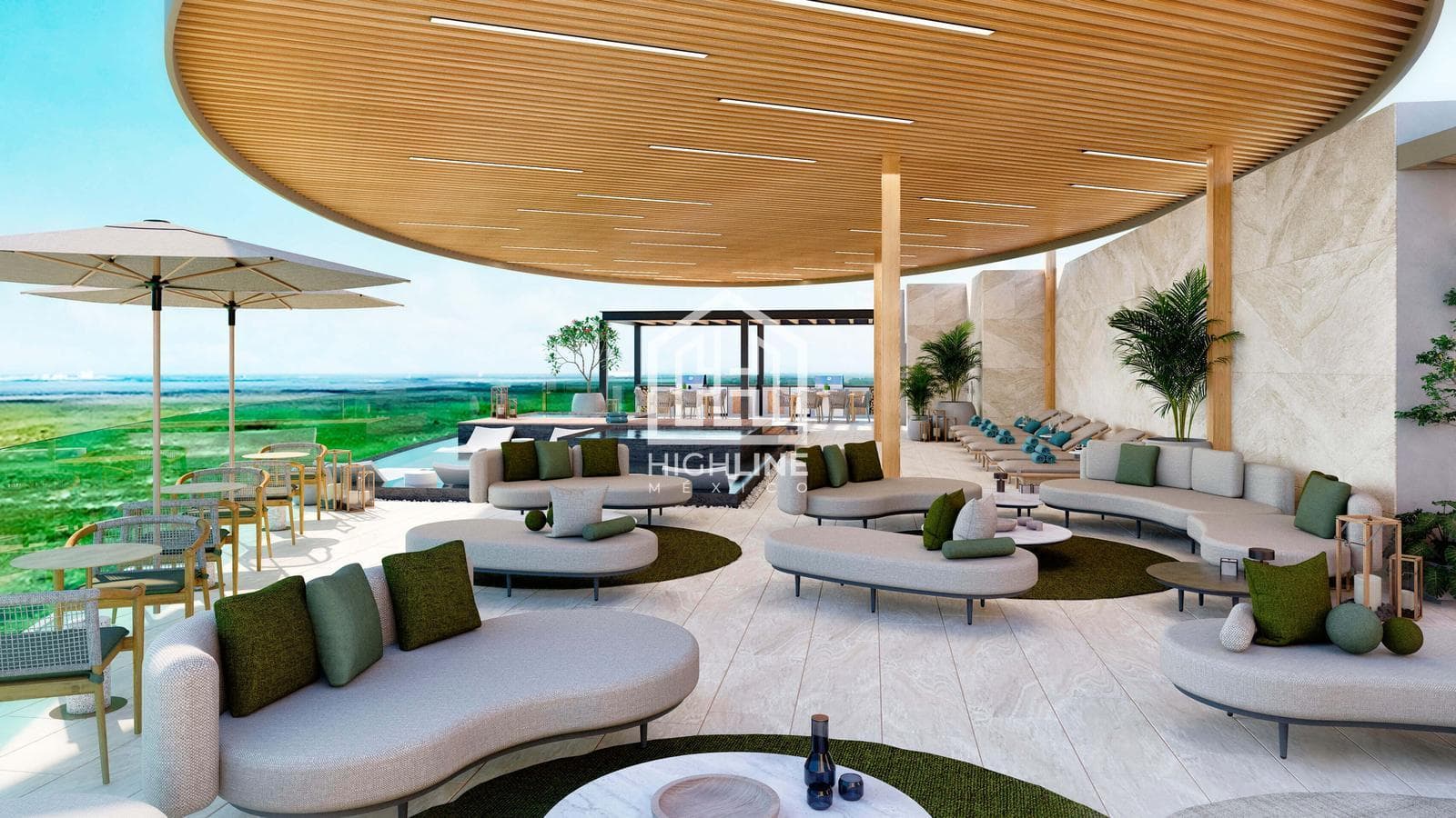 Penthouse for Sale in Cancún: 3 Bedrooms, Private Pool, and Panoramic View of Nichupte Lagoon