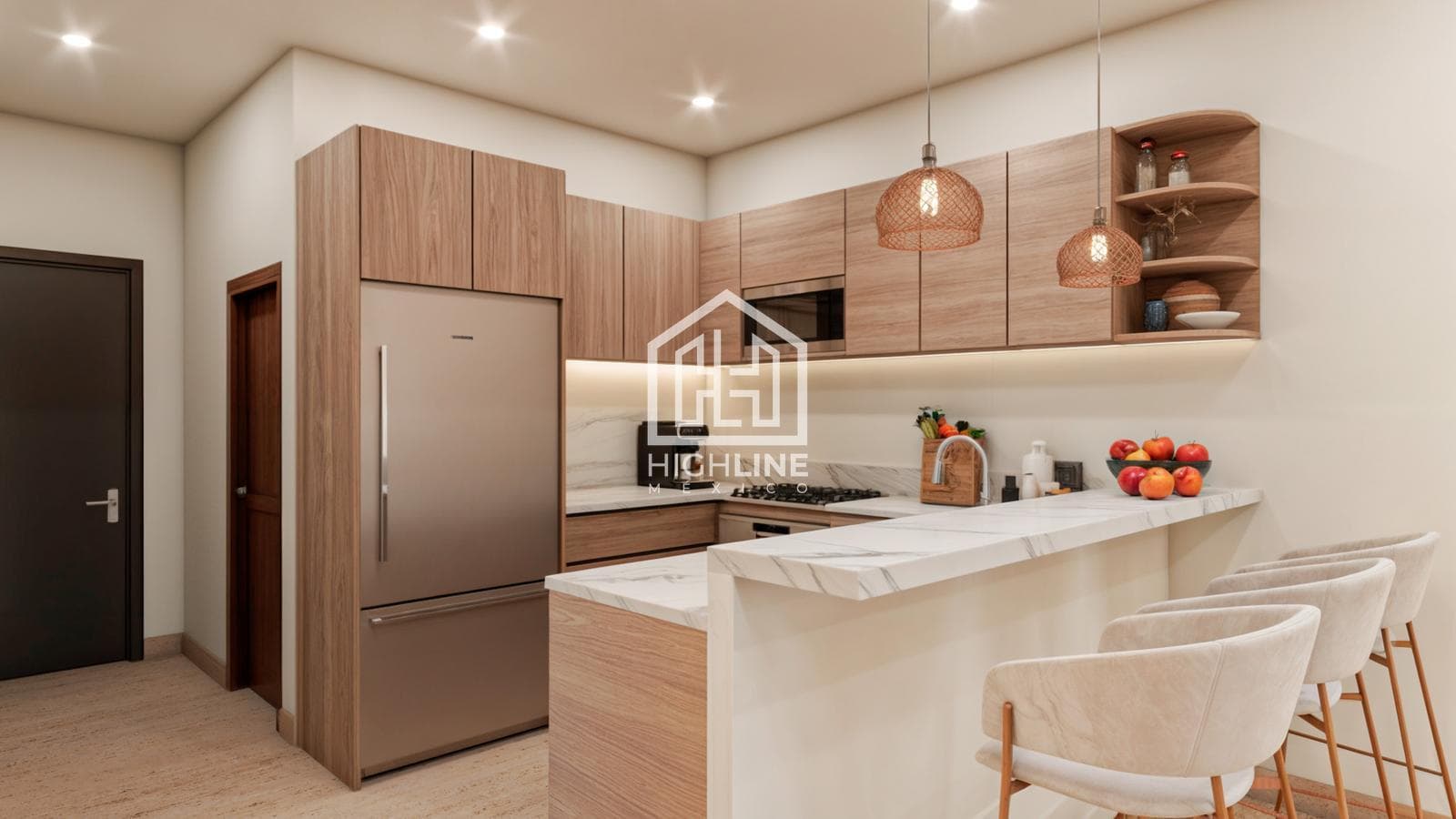 3-BEDROOM APARTMENT / PRE-SALE / FULLY FURNISHED / 10 MINUTES FROM THE BEACH / POOL / GYM / SPA.