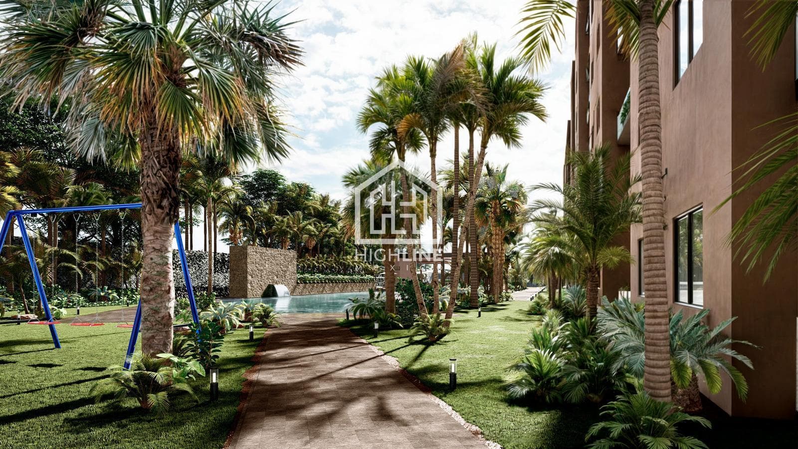 3-BEDROOM APARTMENT / PRE-SALE / FULLY FURNISHED / 10 MINUTES FROM THE BEACH / POOL / GYM / SPA.