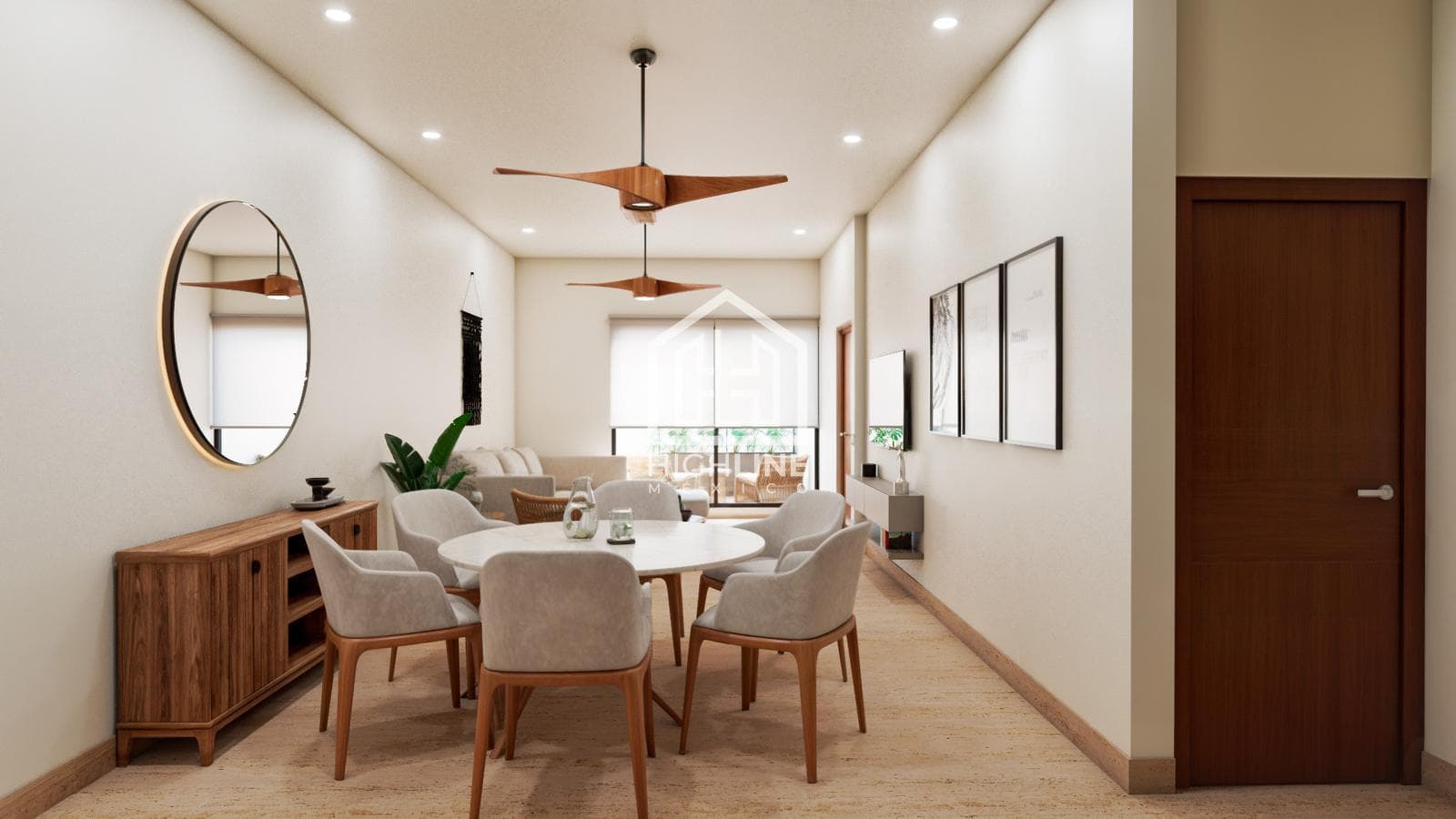 3-BEDROOM APARTMENT / PRE-SALE / FULLY FURNISHED / 10 MINUTES FROM THE BEACH / POOL / GYM / SPA.