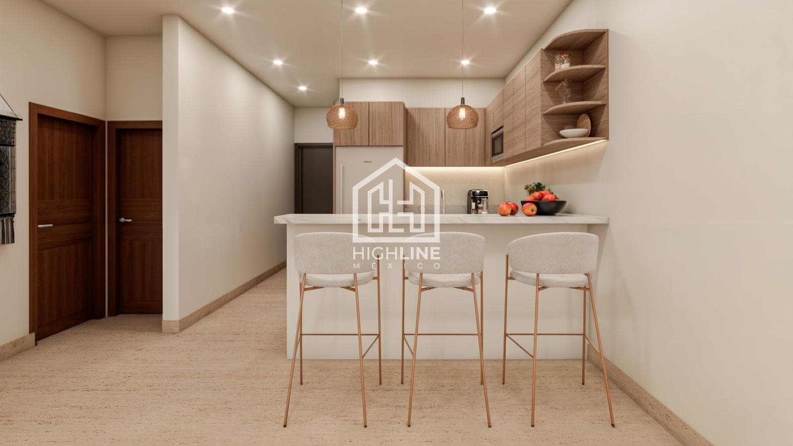 3-BEDROOM APARTMENT / PRE-SALE / FULLY FURNISHED / 10 MINUTES FROM THE BEACH / POOL / GYM / SPA.