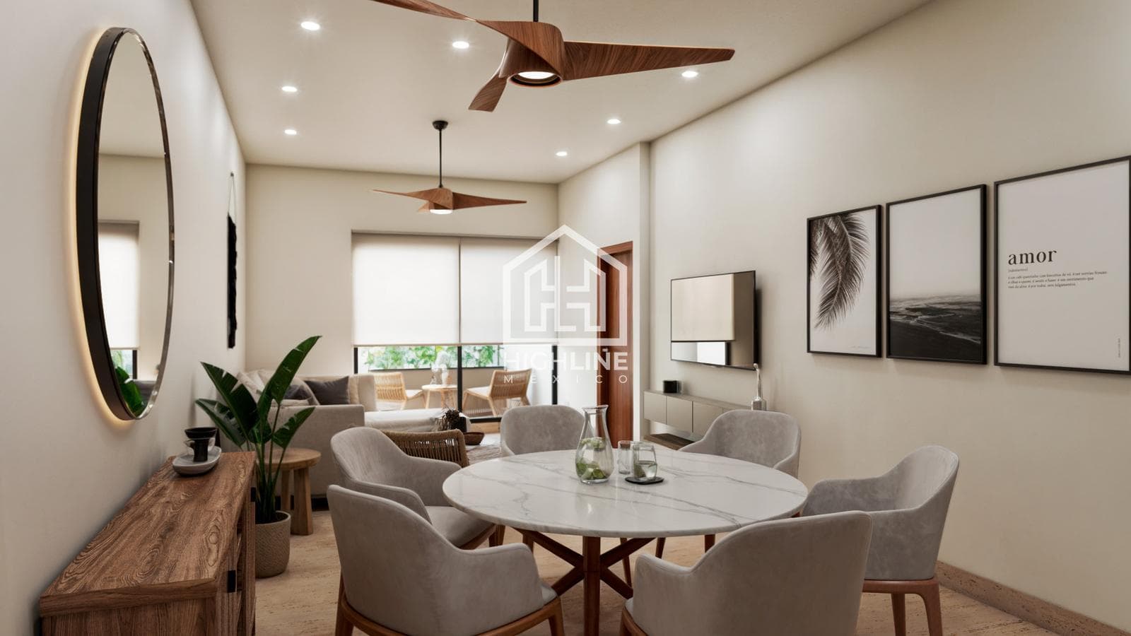 3-BEDROOM APARTMENT / PRE-SALE / FULLY FURNISHED / 10 MINUTES FROM THE BEACH / POOL / GYM / SPA.
