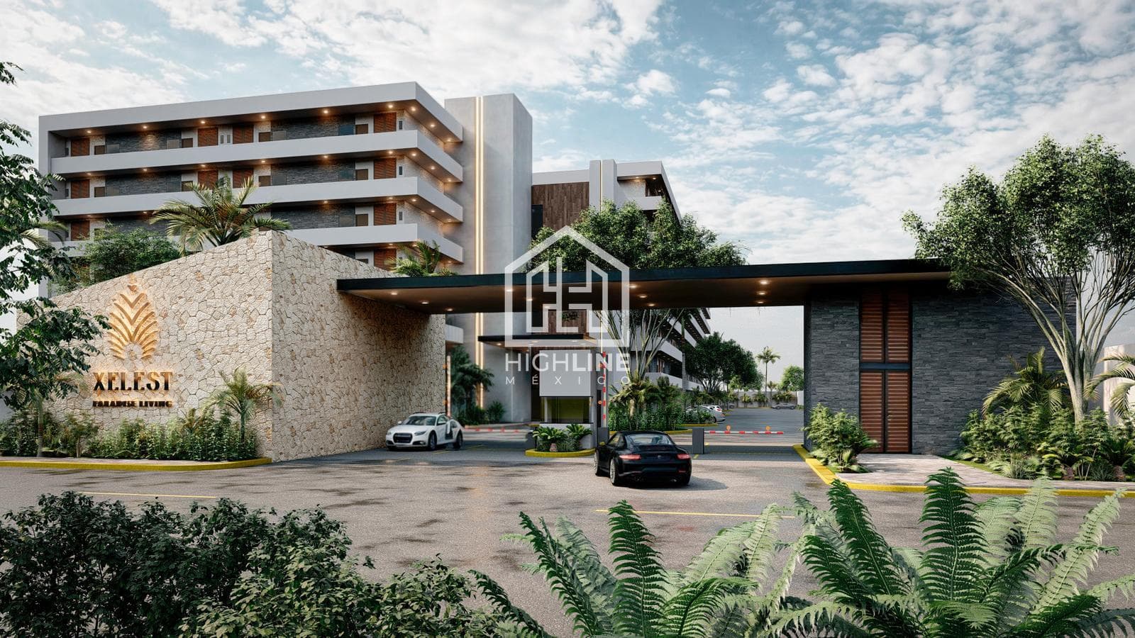 3-BEDROOM APARTMENT / PRE-SALE / FULLY FURNISHED / 10 MINUTES FROM THE BEACH / POOL / GYM / SPA.