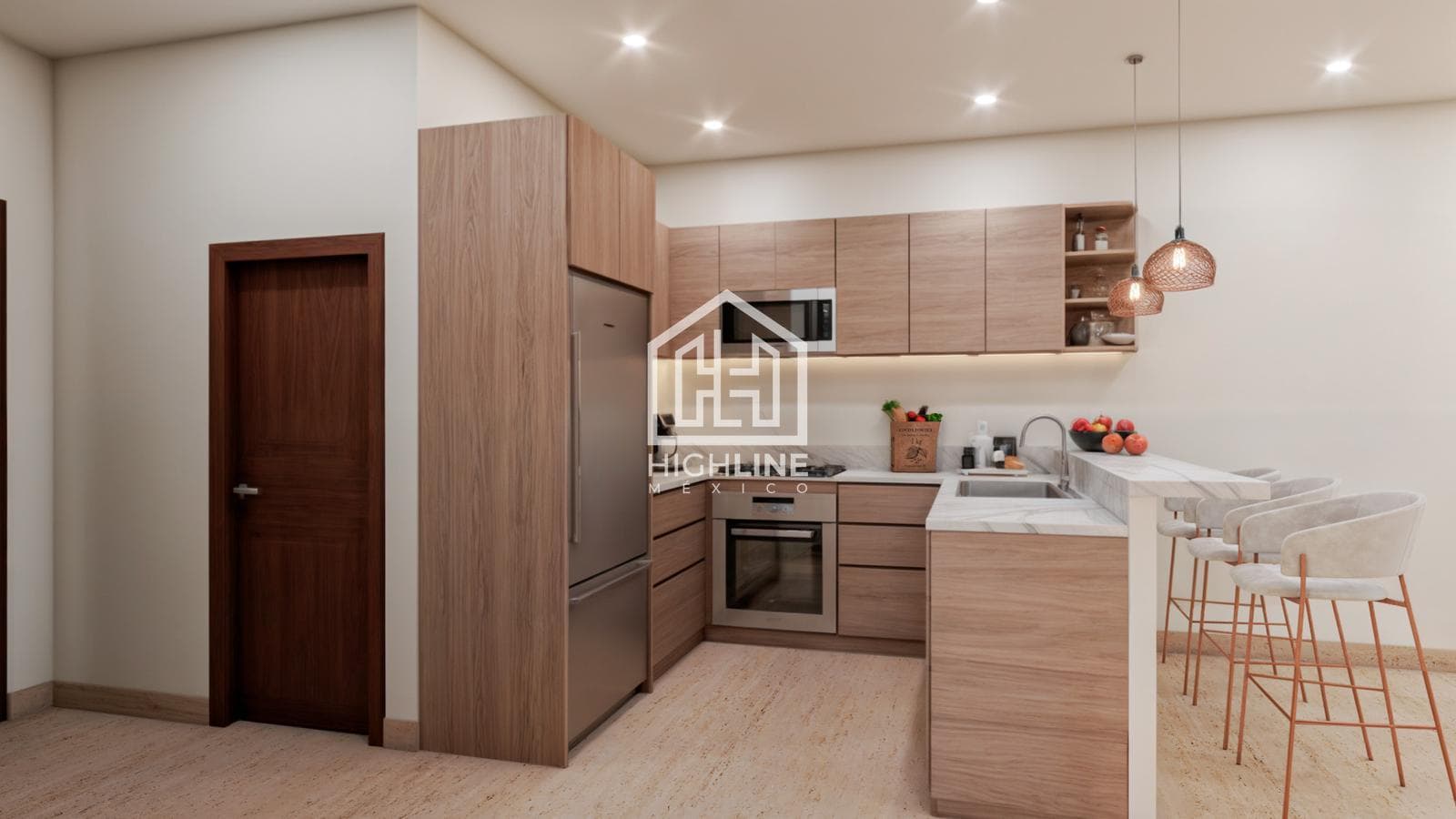 3-BEDROOM APARTMENT / PRE-SALE / FULLY FURNISHED / 10 MINUTES FROM THE BEACH / POOL / GYM / SPA.