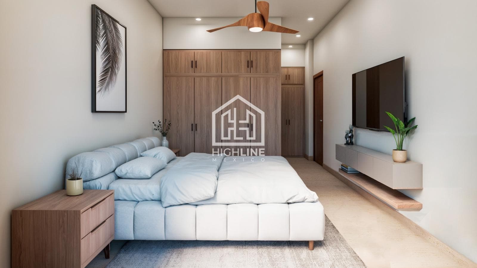 3-BEDROOM APARTMENT / PRE-SALE / FULLY FURNISHED / 10 MINUTES FROM THE BEACH / POOL / GYM / SPA.