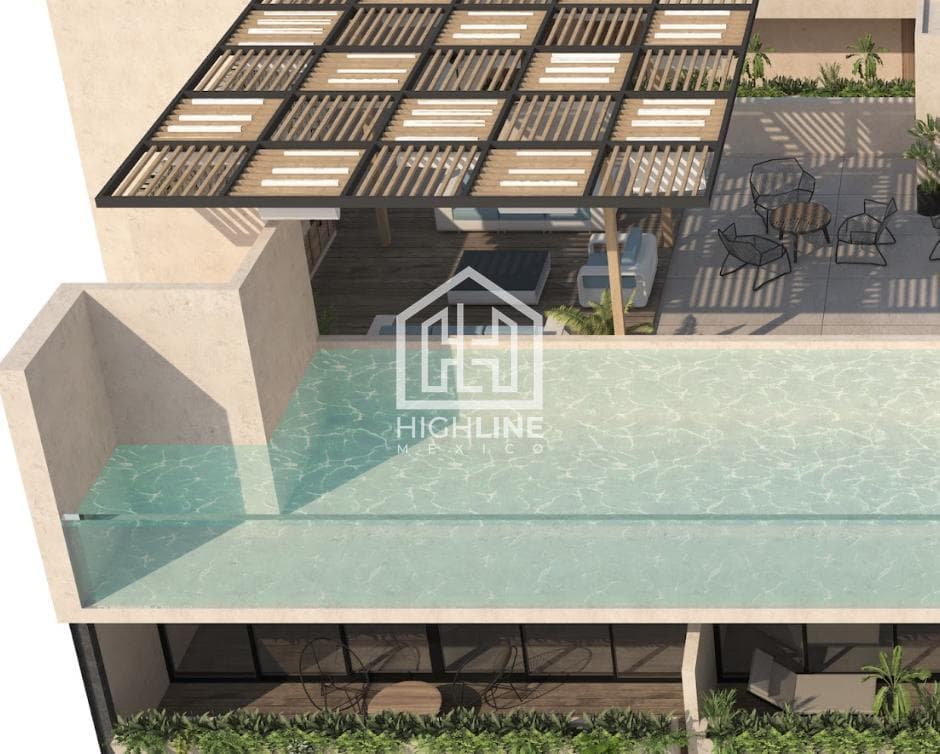 1-BEDROOM APARTMENT / 1 STREET FROM THE OCEAN / FULLY FURNISHED / ROOF WITH OCEAN VIEW / CAPITAL GAINS / ROI. Apartment in