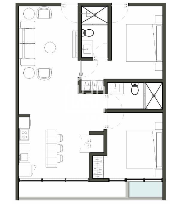 2-Bedroom Lock-Off Apartment for Sale in Aldea Zama, Tulum—Available Now