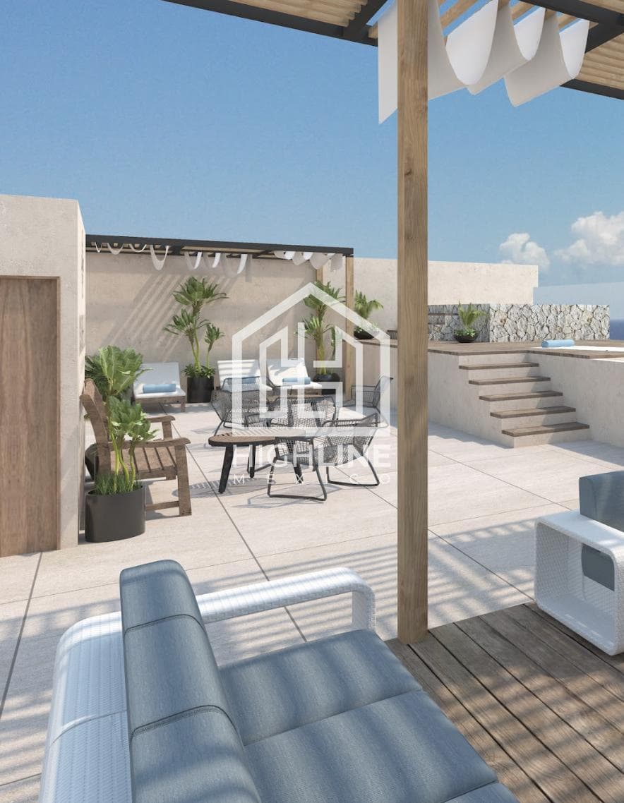 1-BEDROOM APARTMENT / NEW CONSTRUCTION / FULLY FURNISHED / ROOFTOP WITH OCEAN VIEW / CAPITAL GAINS / ROI.
