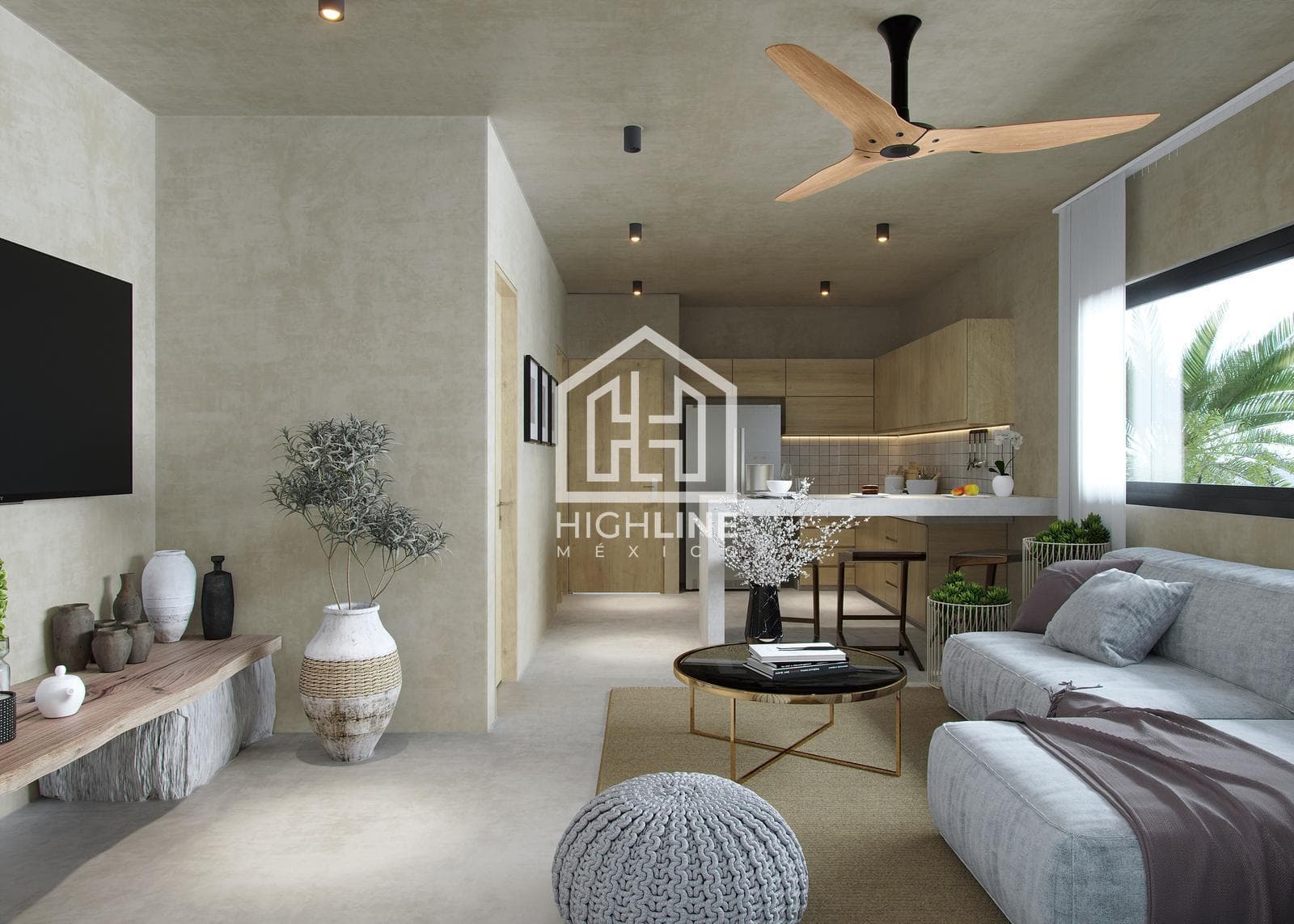 1-Bedroom Apartment in Cancún with 15-Year Financing | High-Appreciation Area | Rooftop | Gym