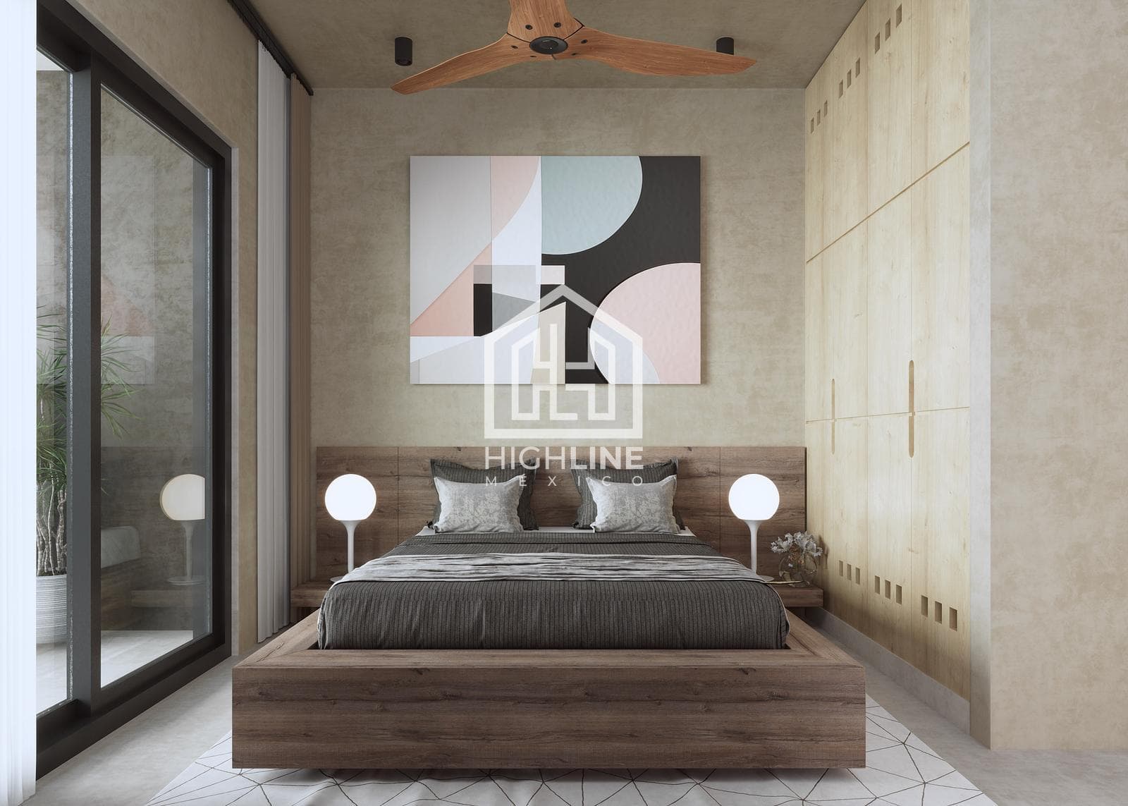 2-Bedroom Apartment in Cancún, Option for 15-Year Monthly Payments, Gym, Infinity Pool