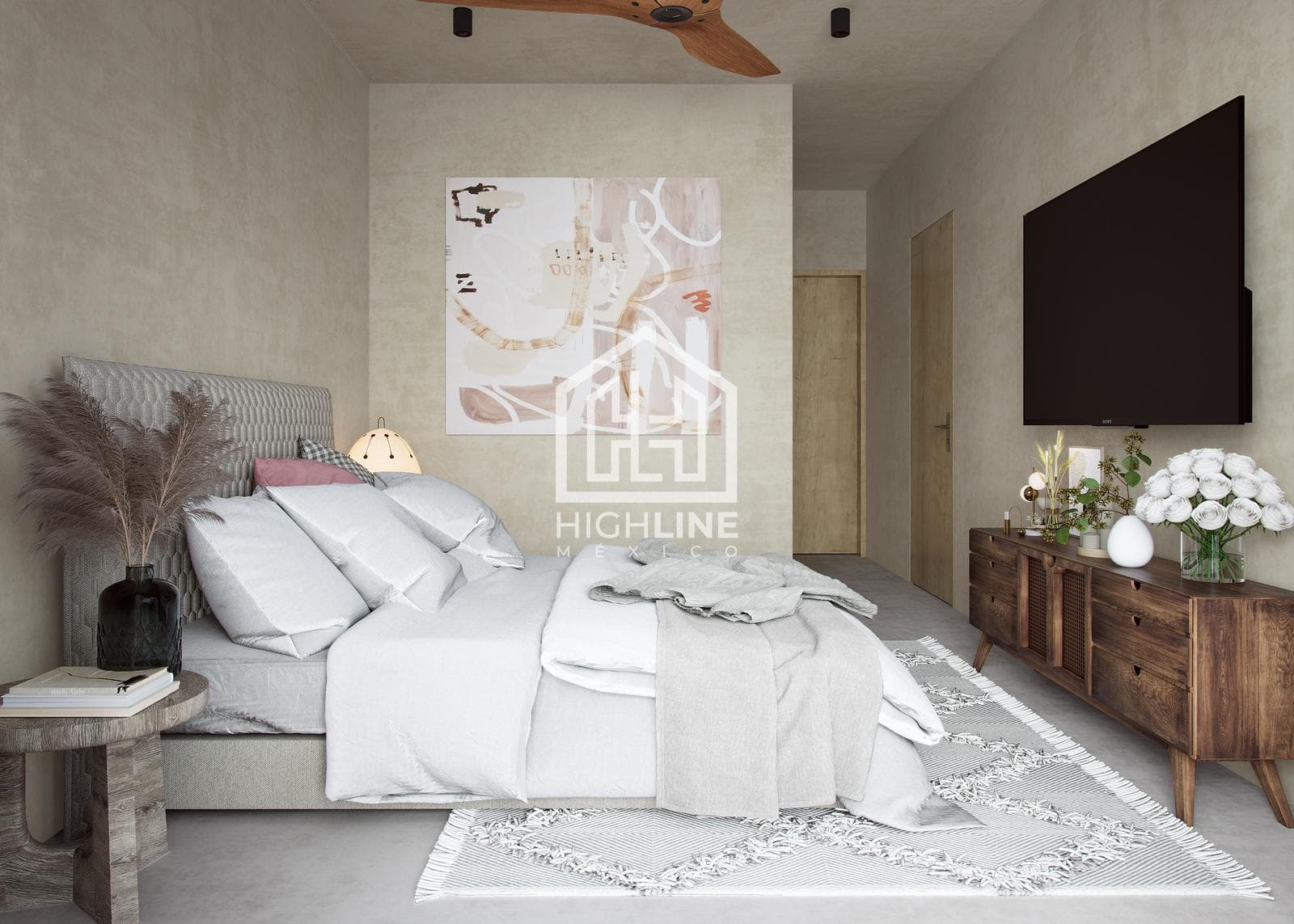 2-Bedroom Apartment in Cancún, Option for 15-Year Monthly Payments, Gym, Infinity Pool